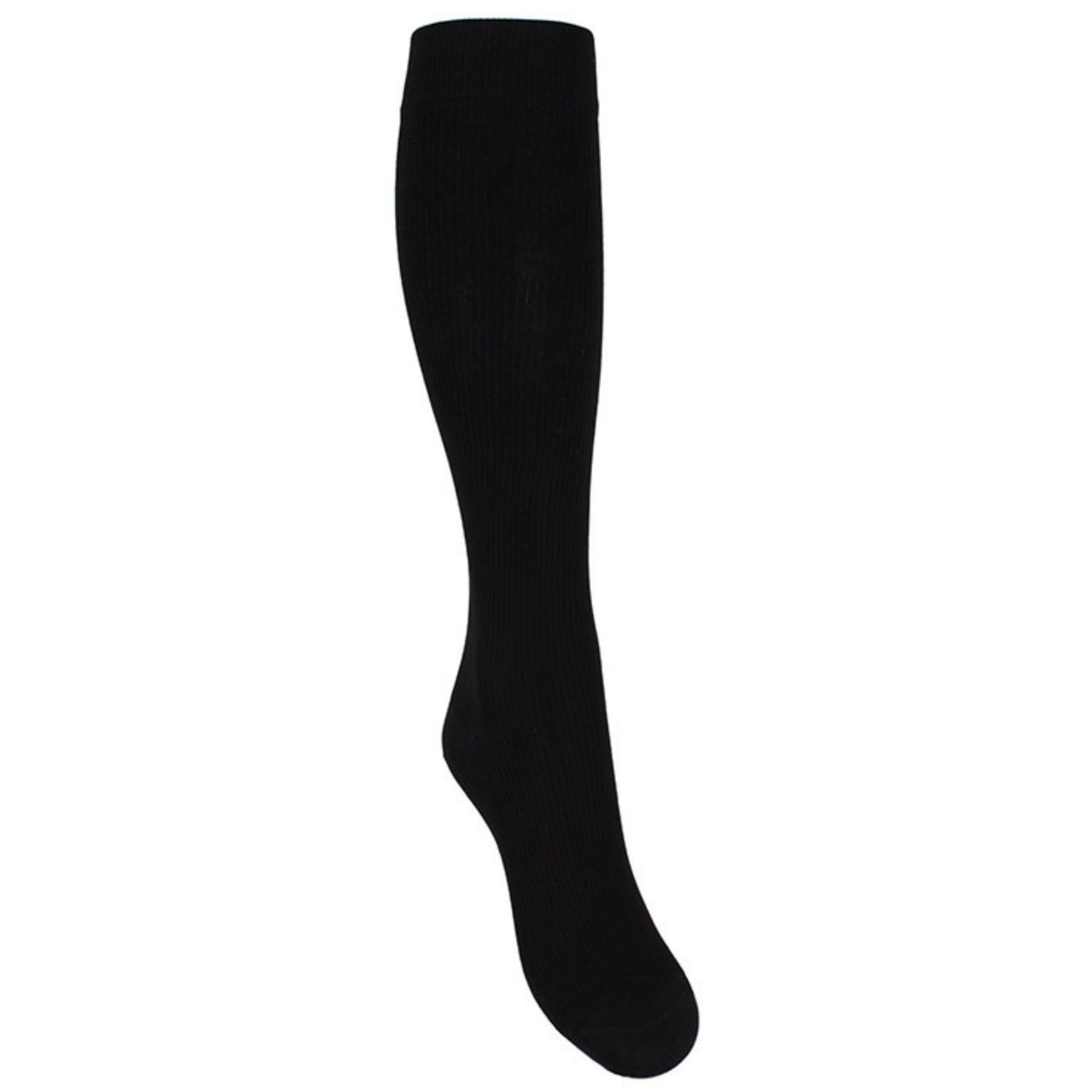 Support stockings bamboo black 15–21 mmHg for tired and swollen legs