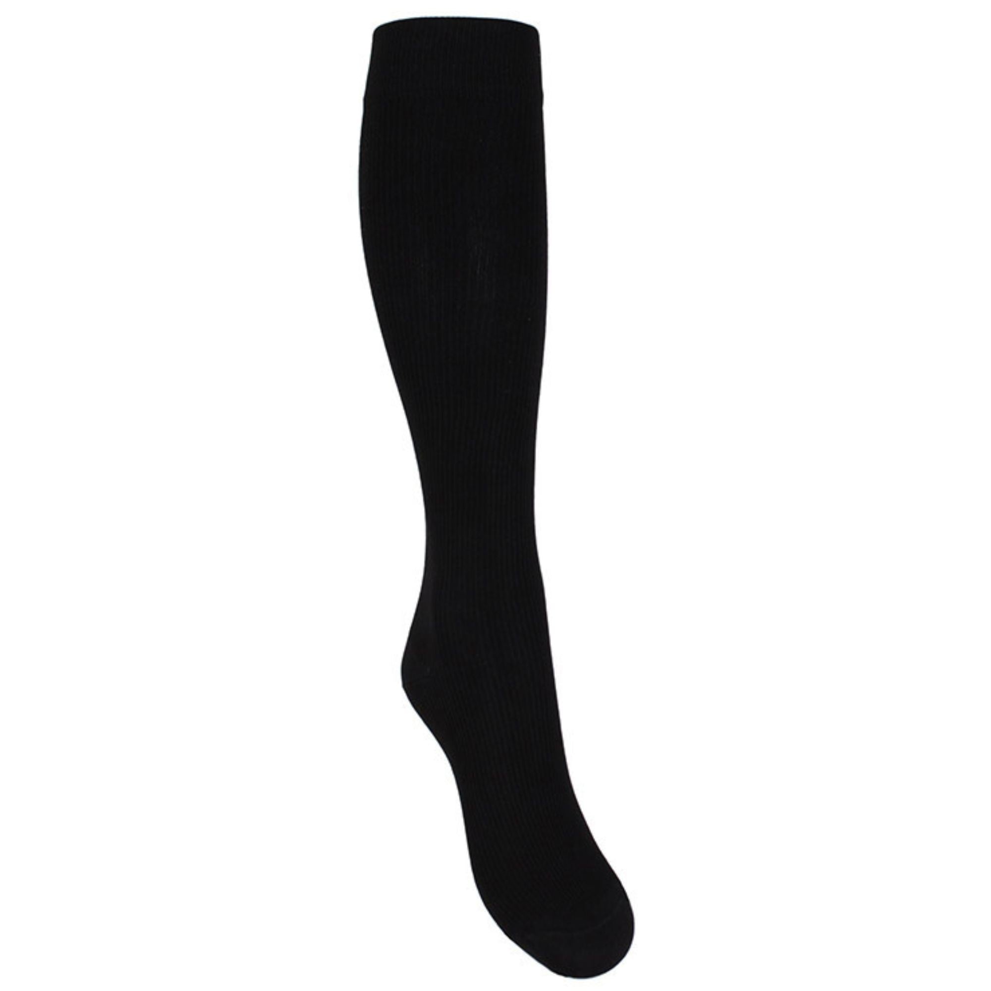 Compression socks bamboo black 15-21 mmHg for tired and swollen legs 5-pack