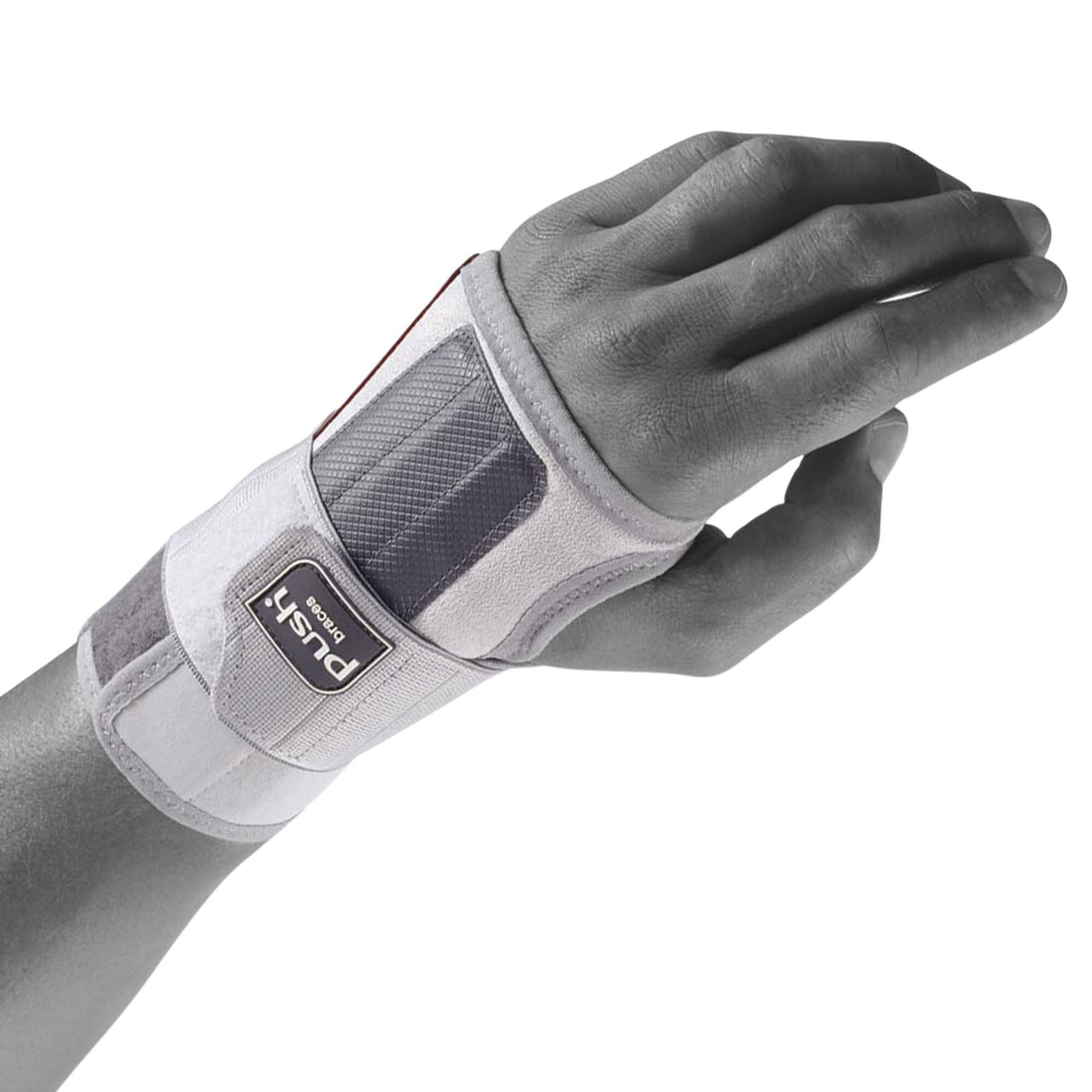 Wrist support Push Med with rails for relief and stability