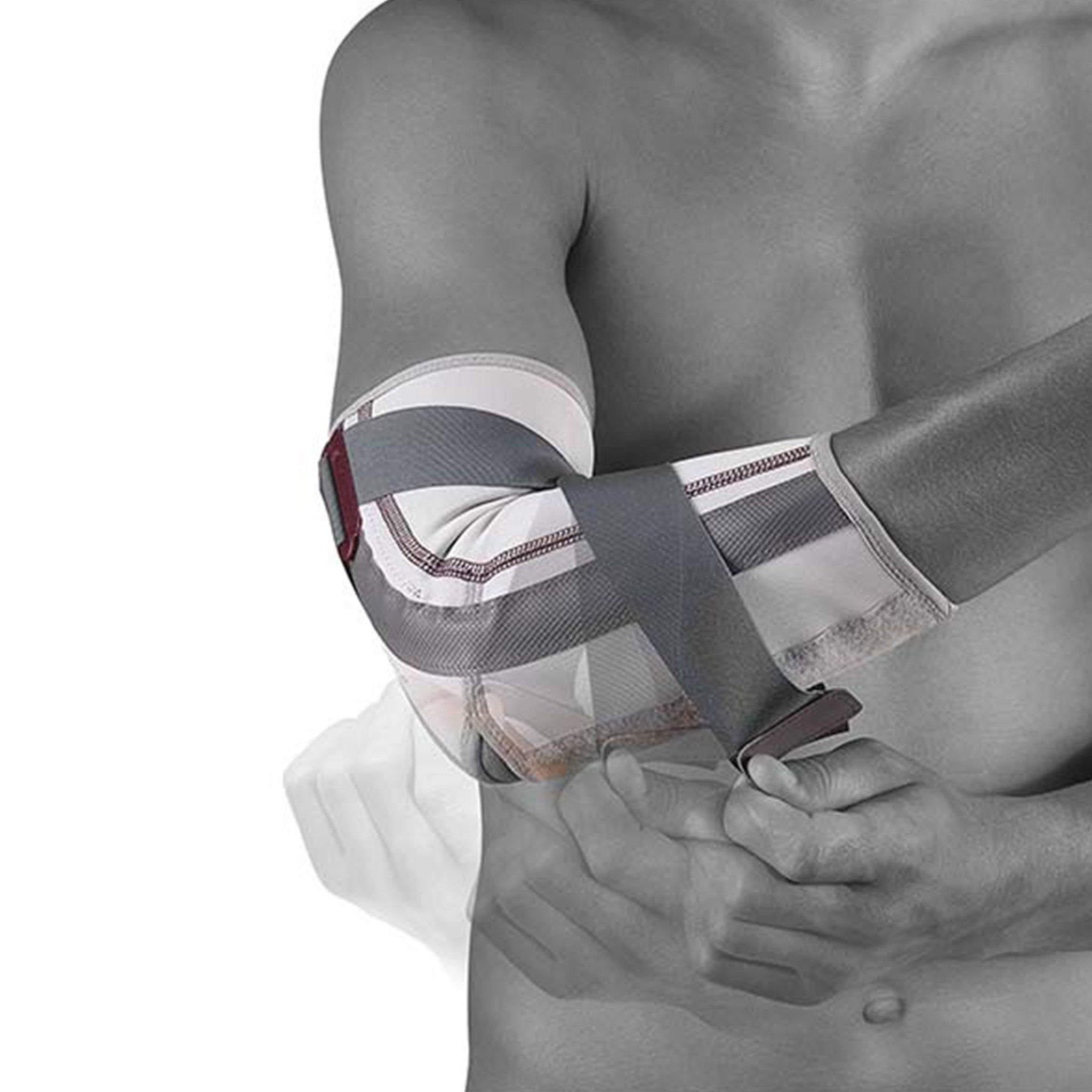 Elbow support Push Med for overextended elbow joint