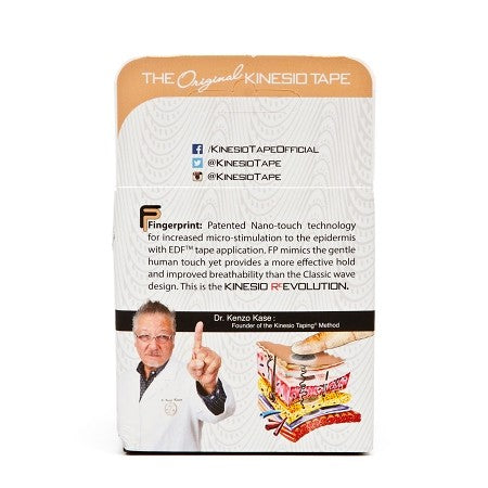 Kinesio tape Kinesio Tex Gold FP 5 meters beige for sports injuries and muscle support