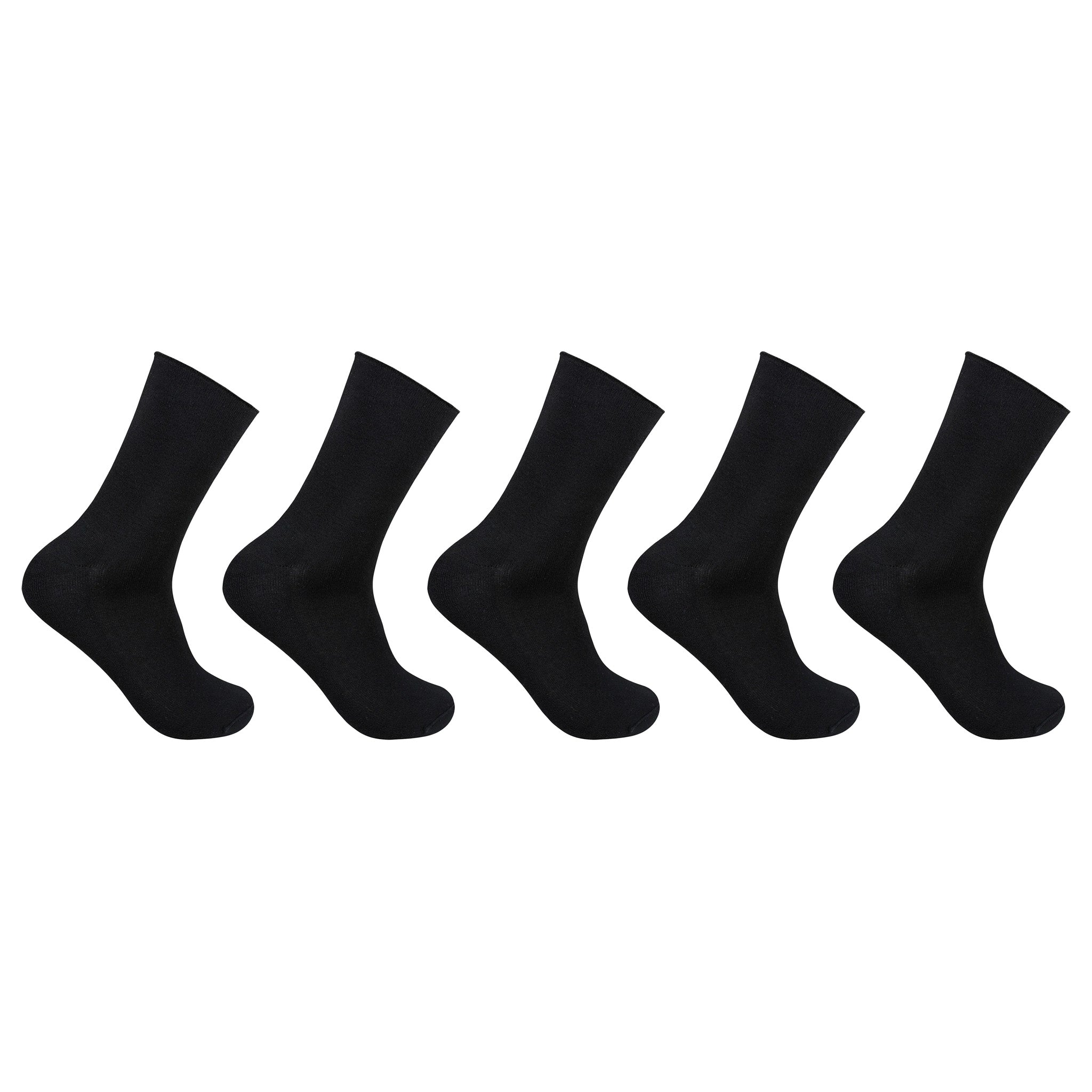 Bamboo socks for sensitive feet and diabetics 5-pack