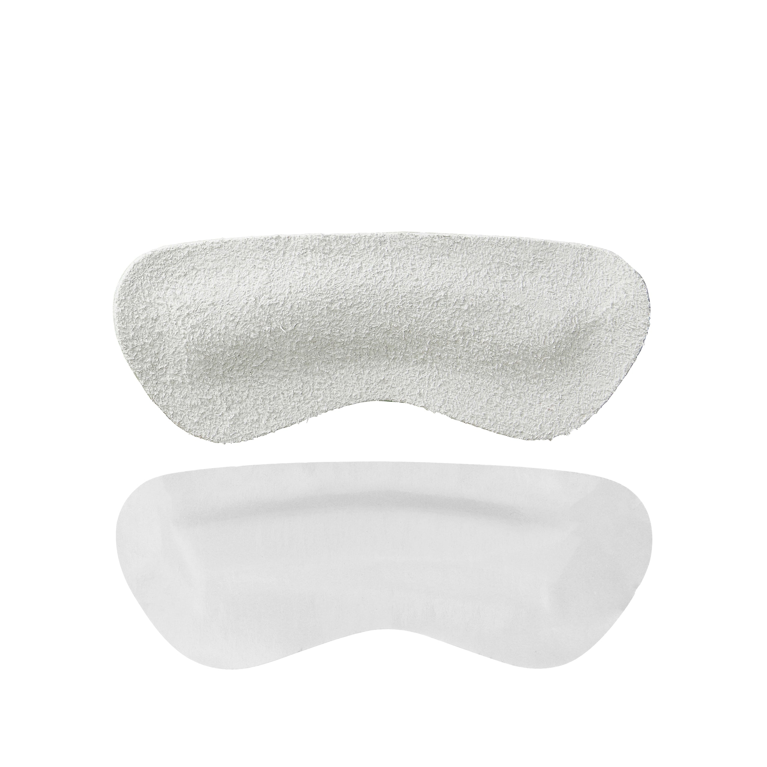 Leather heel grips, gentle protection against shoe chafing, 3-pack