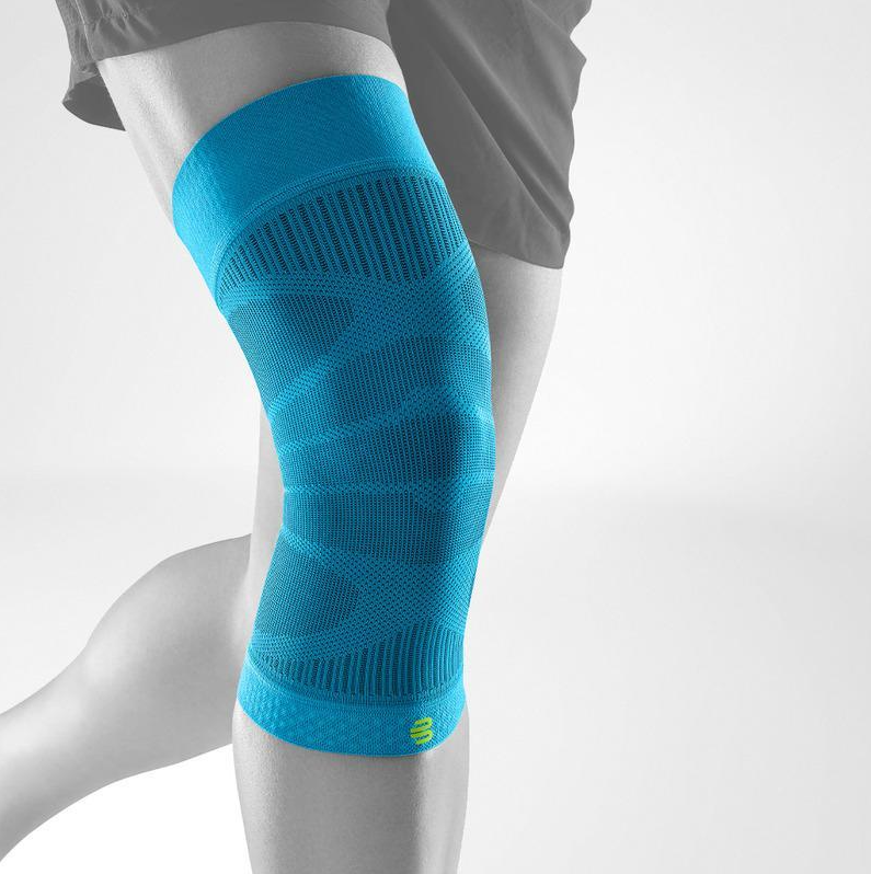 Bauerfeind Sport knee pads with compression