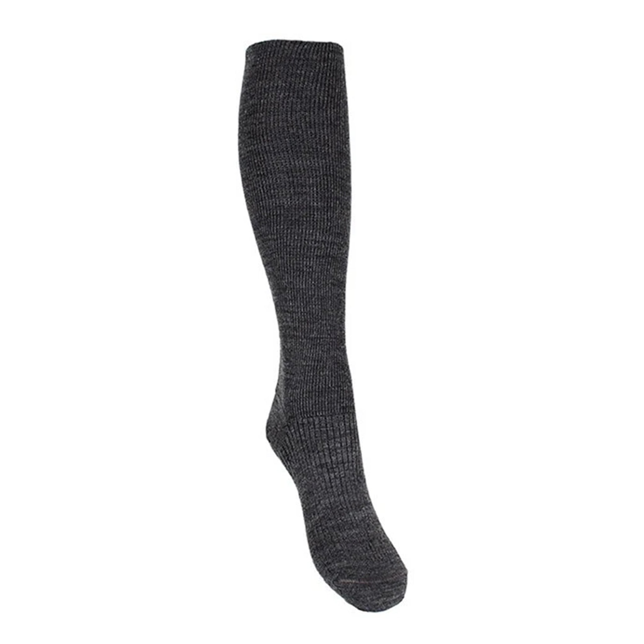 Support socks merino wool grey for walking and hiking