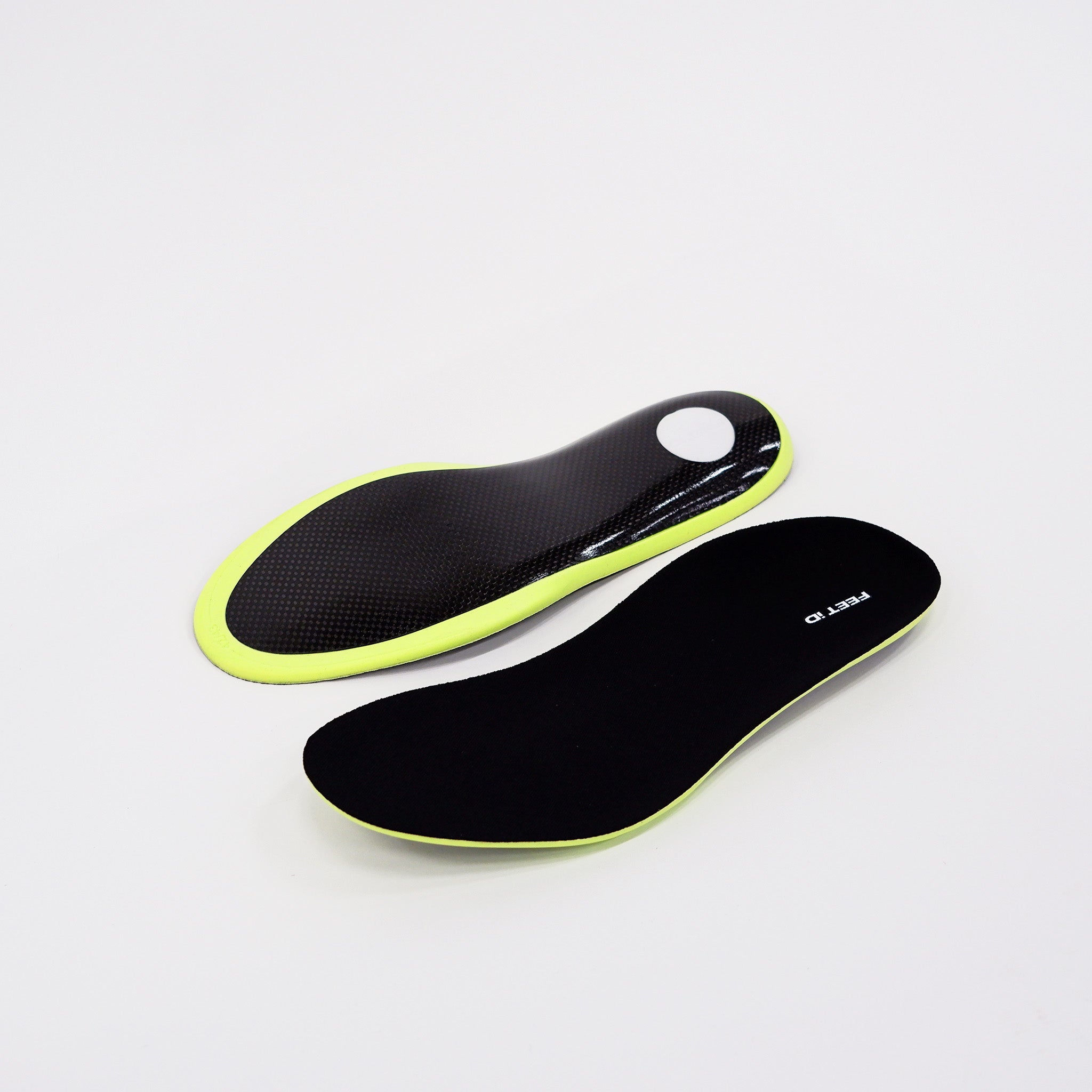 Carbon fiber insole Feet iD for hallux rigidus and hallux valgus