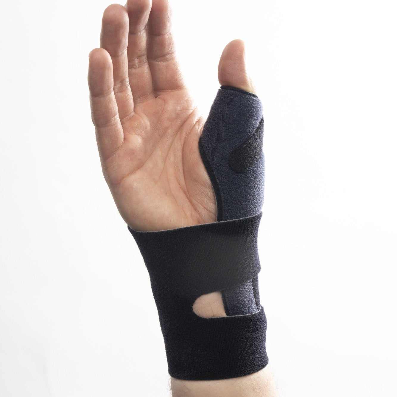 Wrist support with integrated thumb support for tendonitis and De Quervain's syndrome