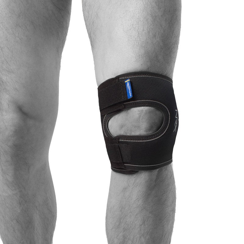 Knee protector NRX for patellar luxation overlay orthosis