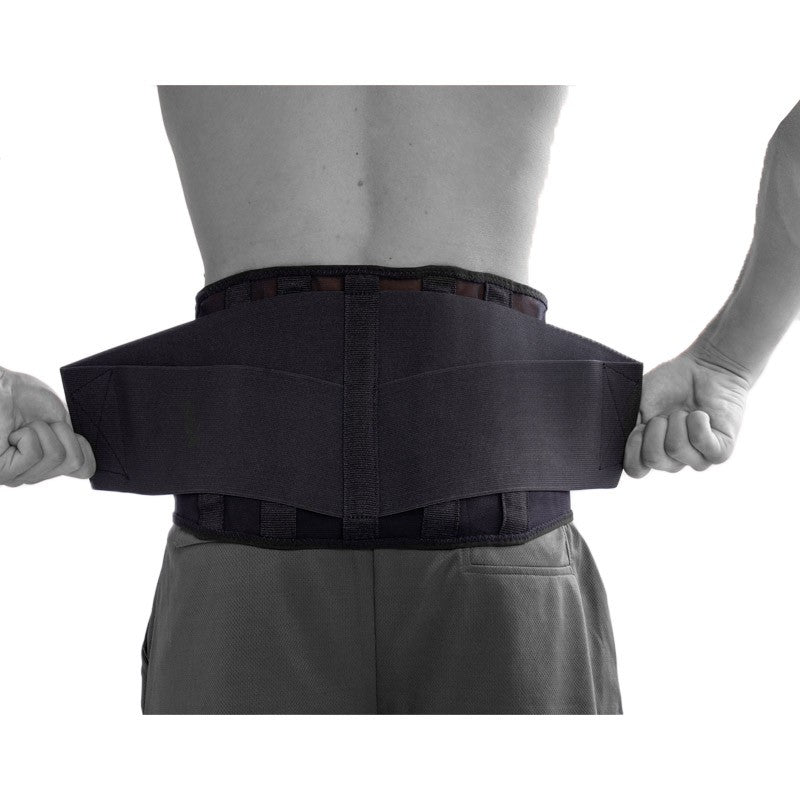 SRX back brace with splints for lower back problems