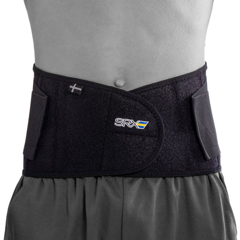 SRX back brace with splints for lower back problems