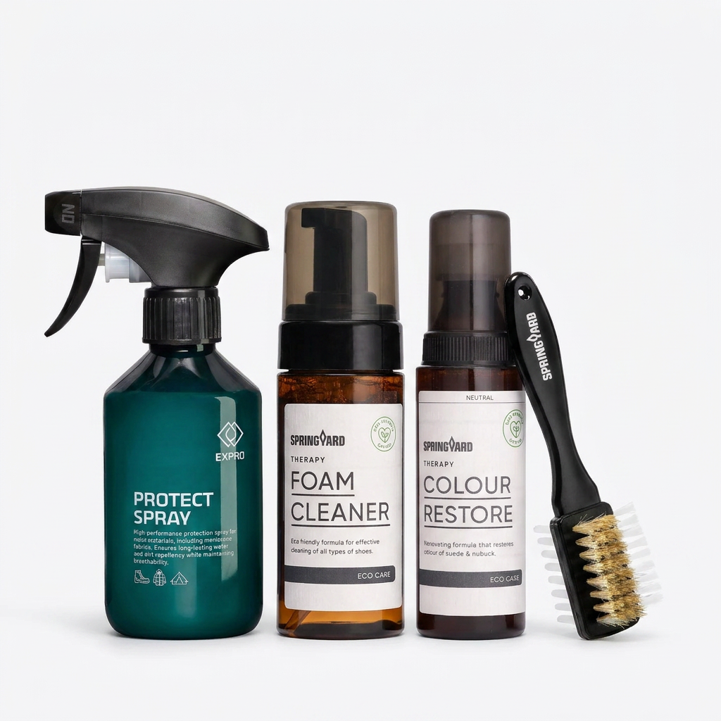 Komplet kit til rengøring og beskyttelse af XOCORE-sandaler
