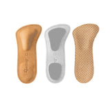 Comfort insole with pad for sunken forefoot arch and hallux valgus