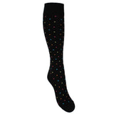 Support socks small dots for swollen and tired legs