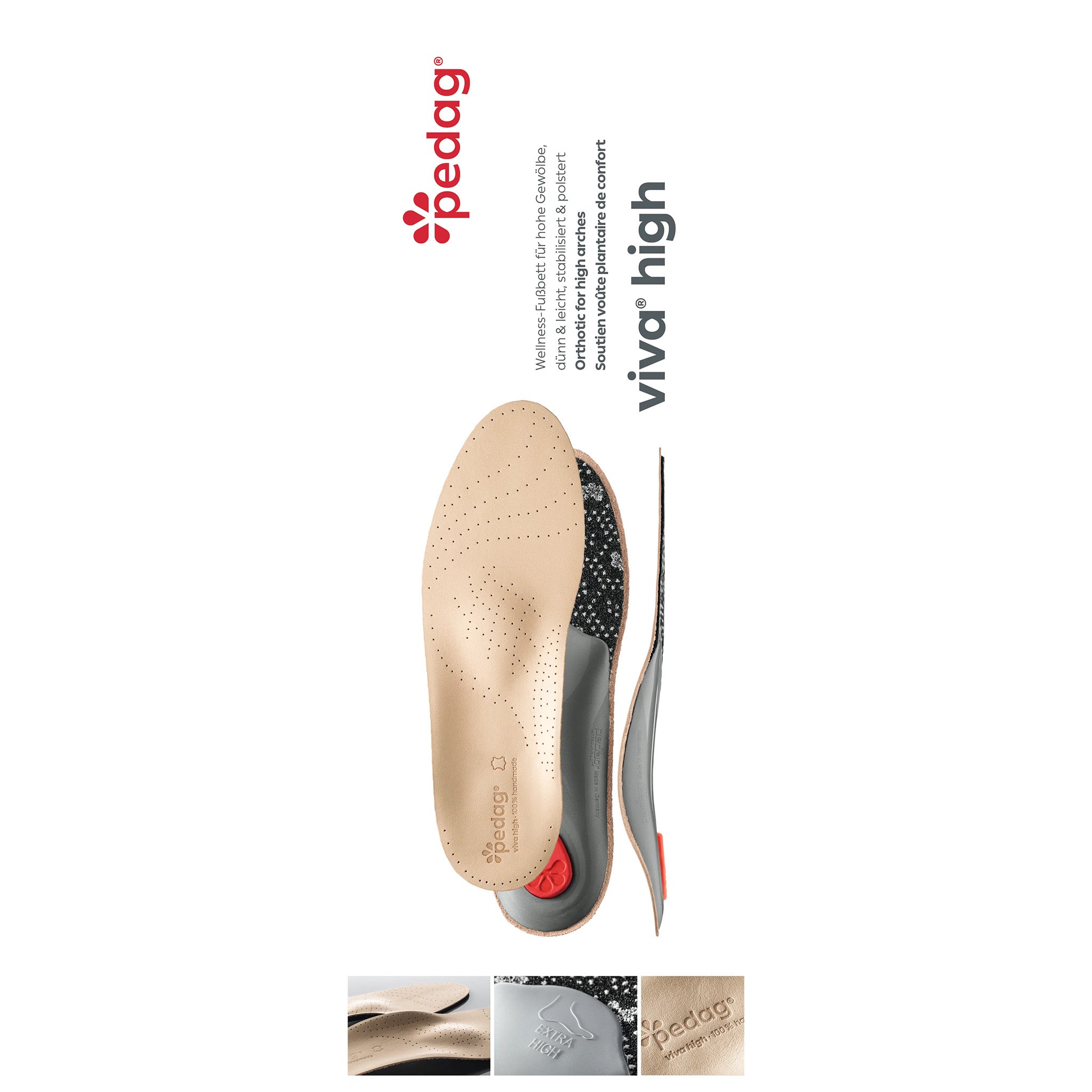 Insole Viva arch insert for high arches