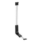 Foot length and shoe internal measurement gauge
