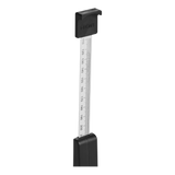 Foot length and shoe internal measurement gauge