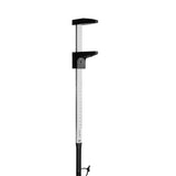 Foot length and shoe size measuring gauge