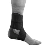 Aequi ankle support for chronically unstable ankle and osteoarthritis