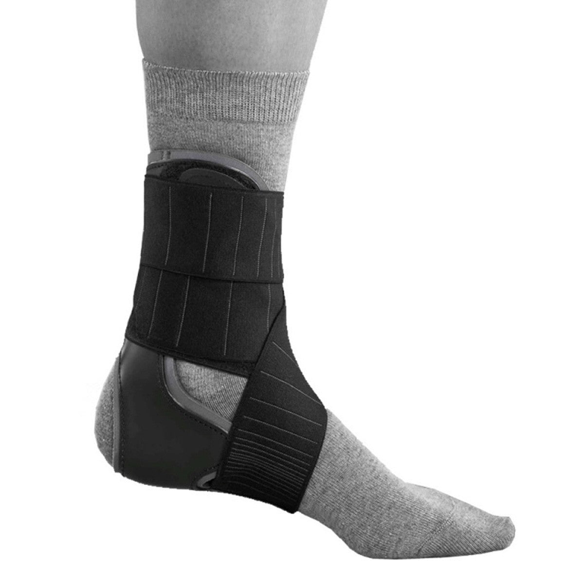 Aequi ankle support for chronically unstable ankle and osteoarthritis