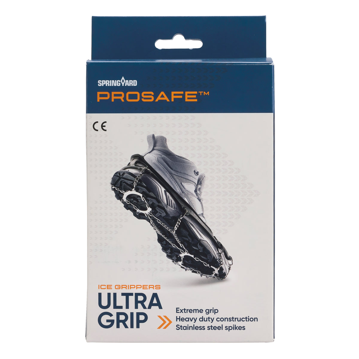 Skridsikre brodder Ultra Grip med kraftige stålpigge til sne og is