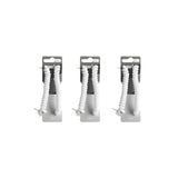 Elastic spiral shoelace white 3-pack