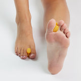 Tåspreder i gel til hallux valgus og tætsiddende tæer