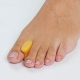 Tåspreder i gel til hallux valgus og tætsiddende tæer