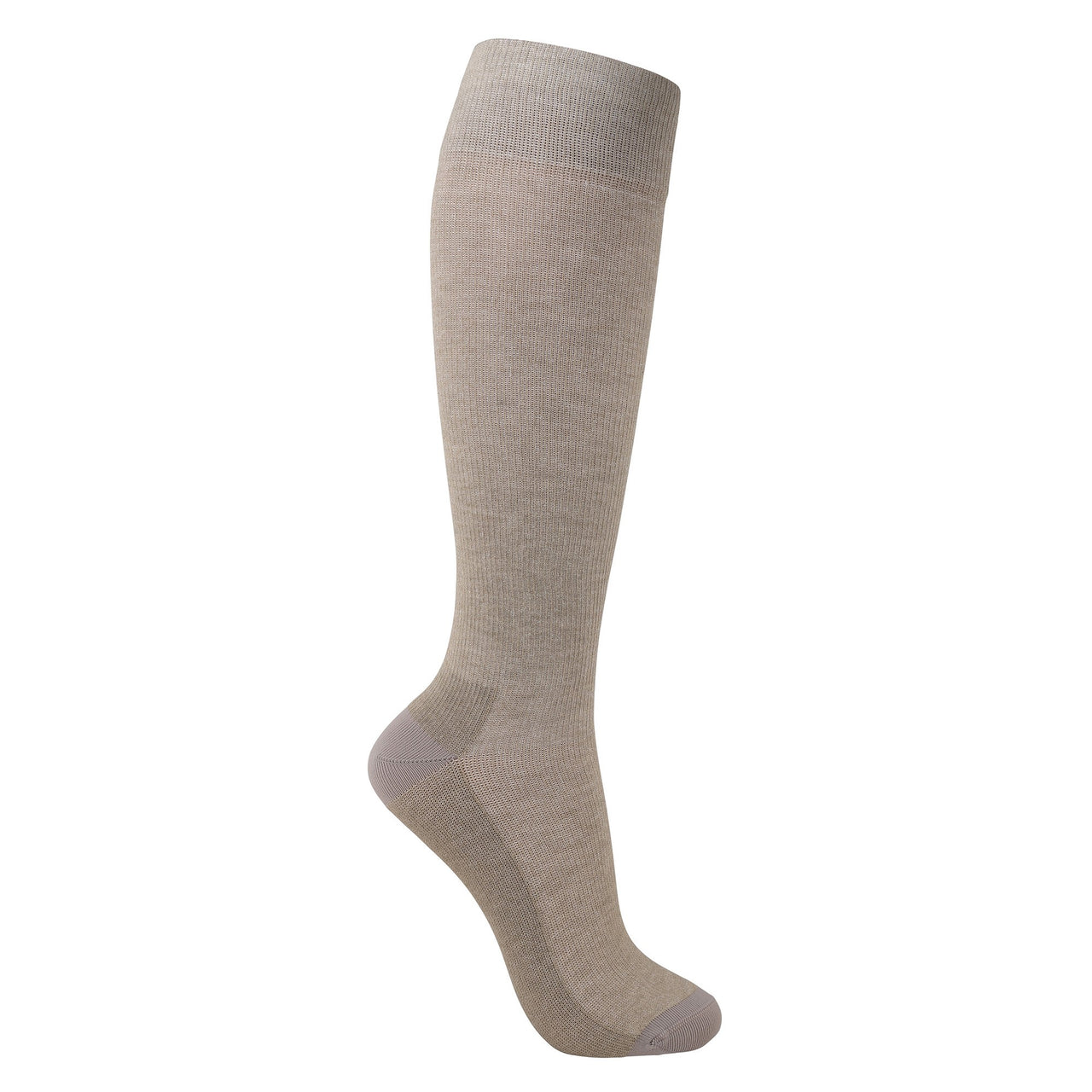 Natural support socks for tired and swollen legs
