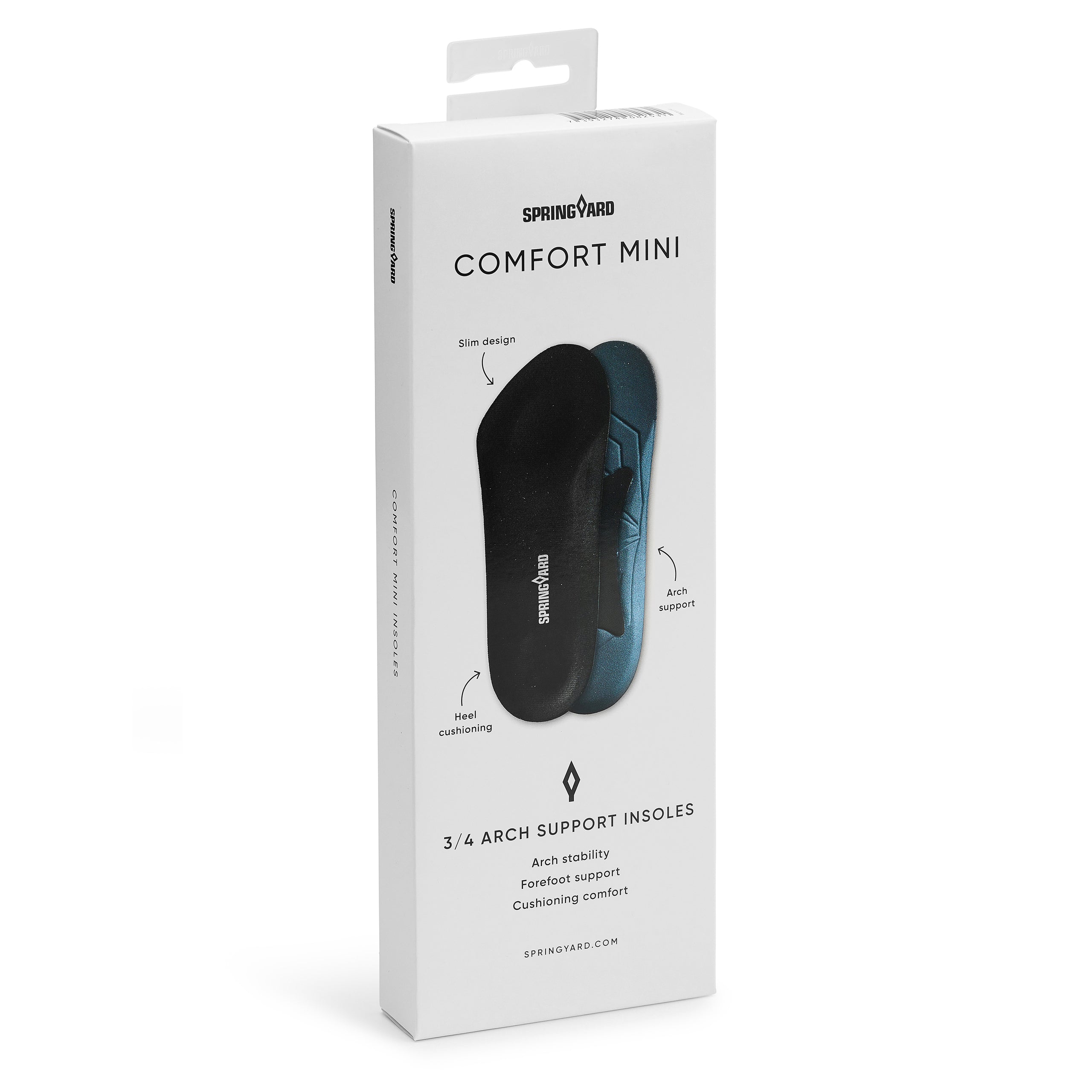 Comfort Mini insole with arch support 3-pack