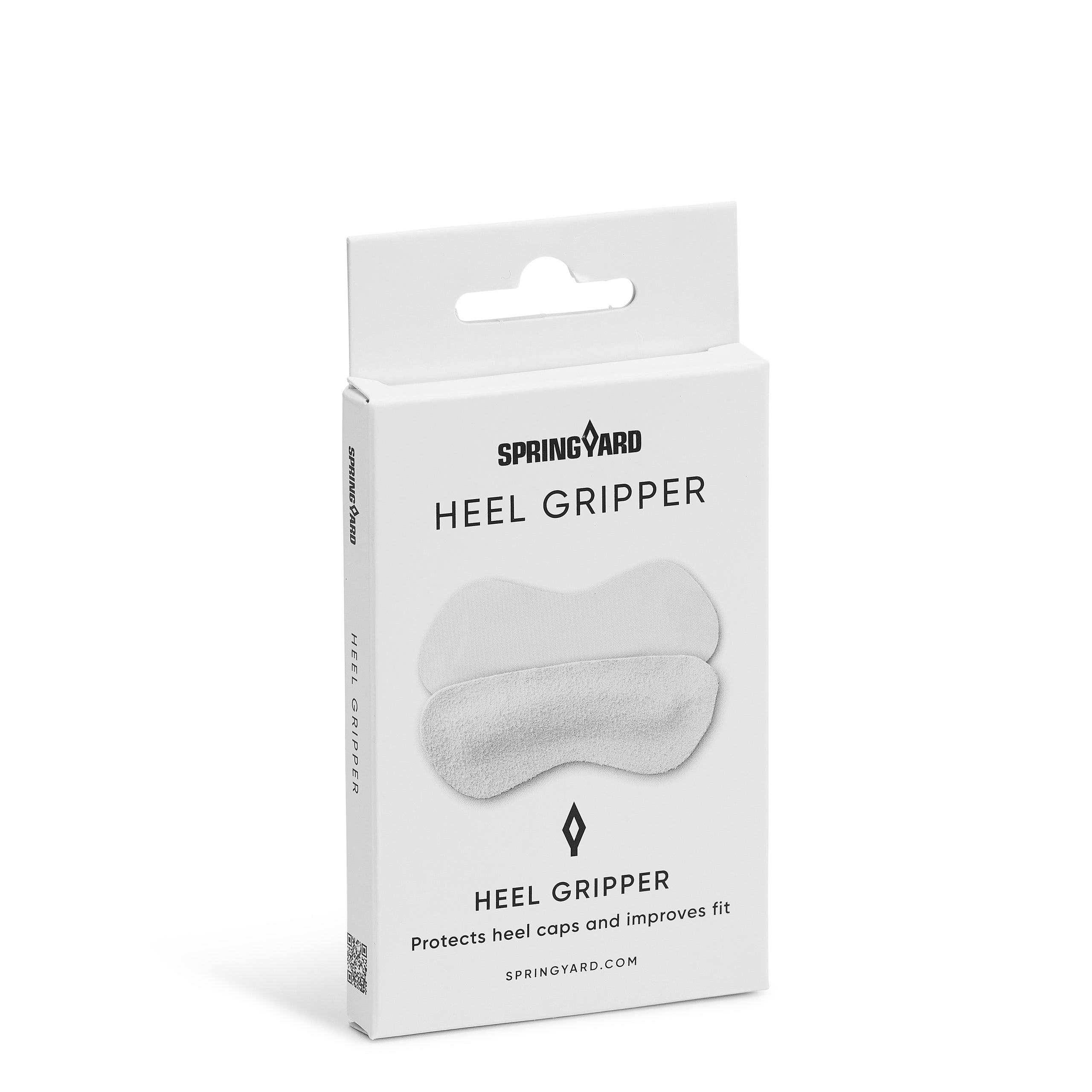 Leather heel grips, gentle protection against shoe chafing, 3-pack