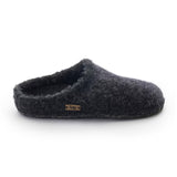 Slippers Wool Mohair Seamless dark grey
