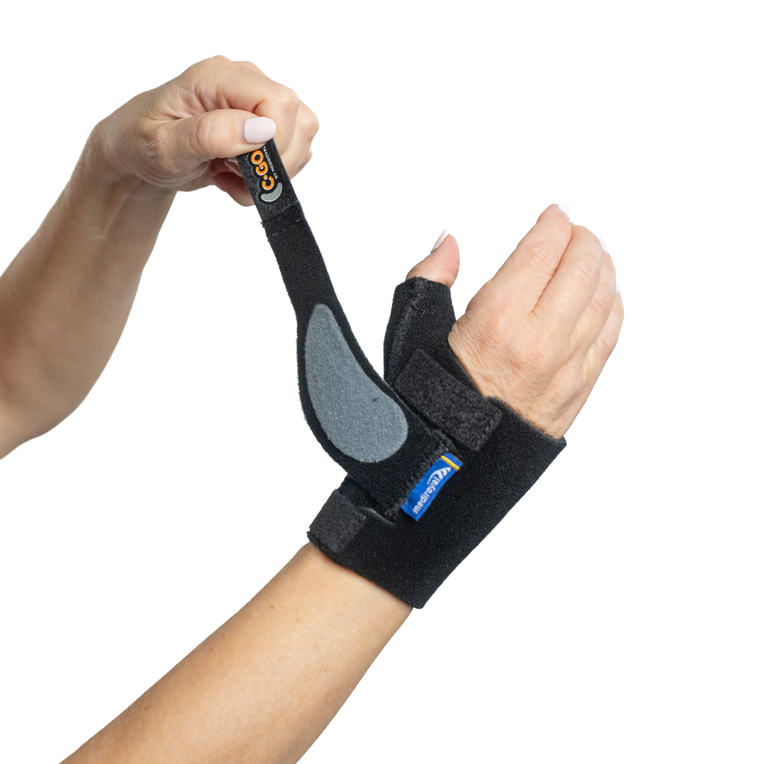 C-GO Thumb Support without splint with adjustable thumb strap for extra support