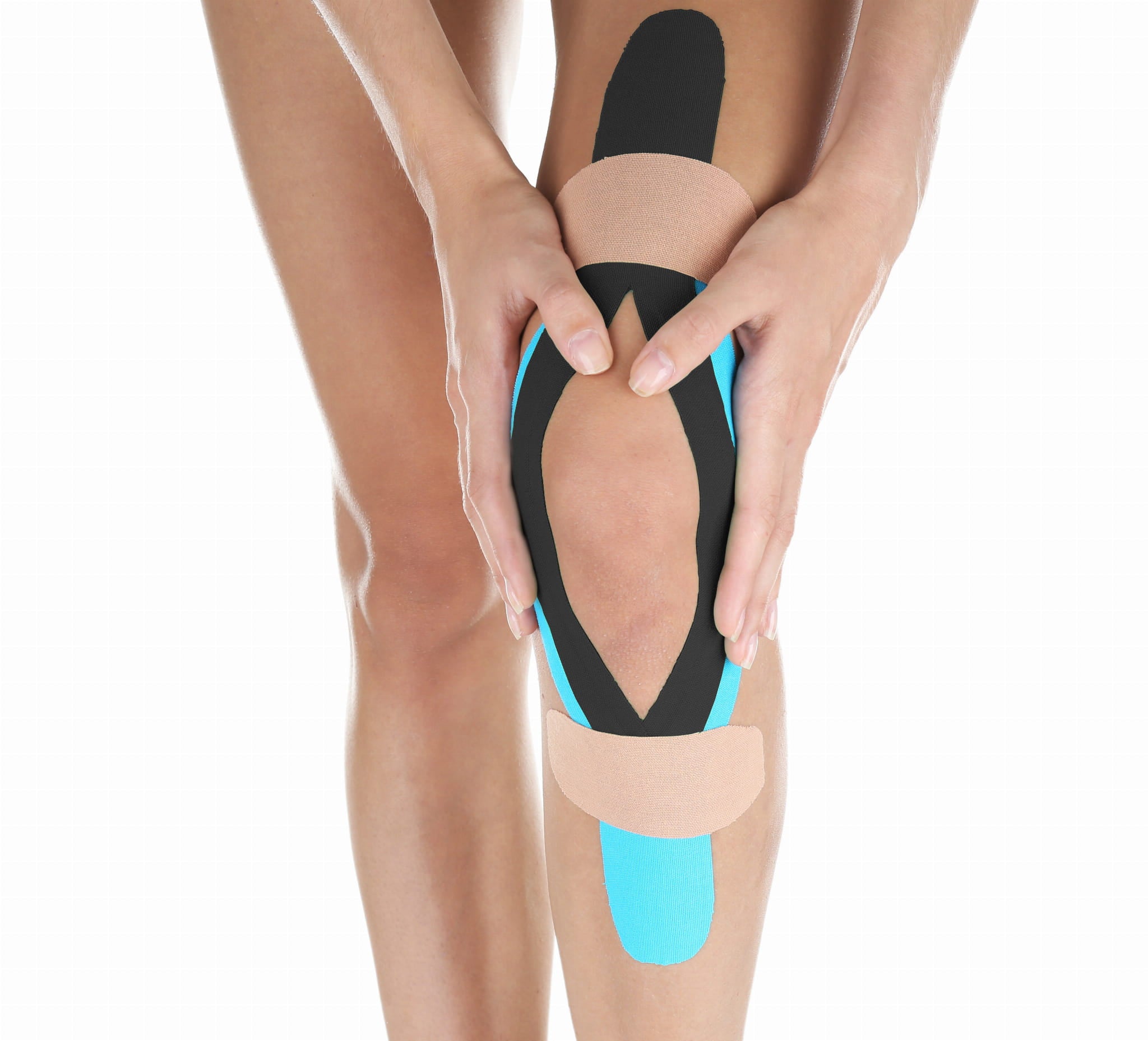 Kinesio tape beige with high stretchability