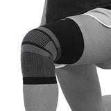 Orthoself knee brace with light compression for extra support and flexibility
