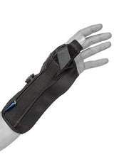 Wrist support with thumb rest and BOA system for precise fit