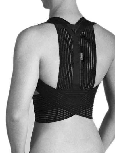Stabilizing posture vest black