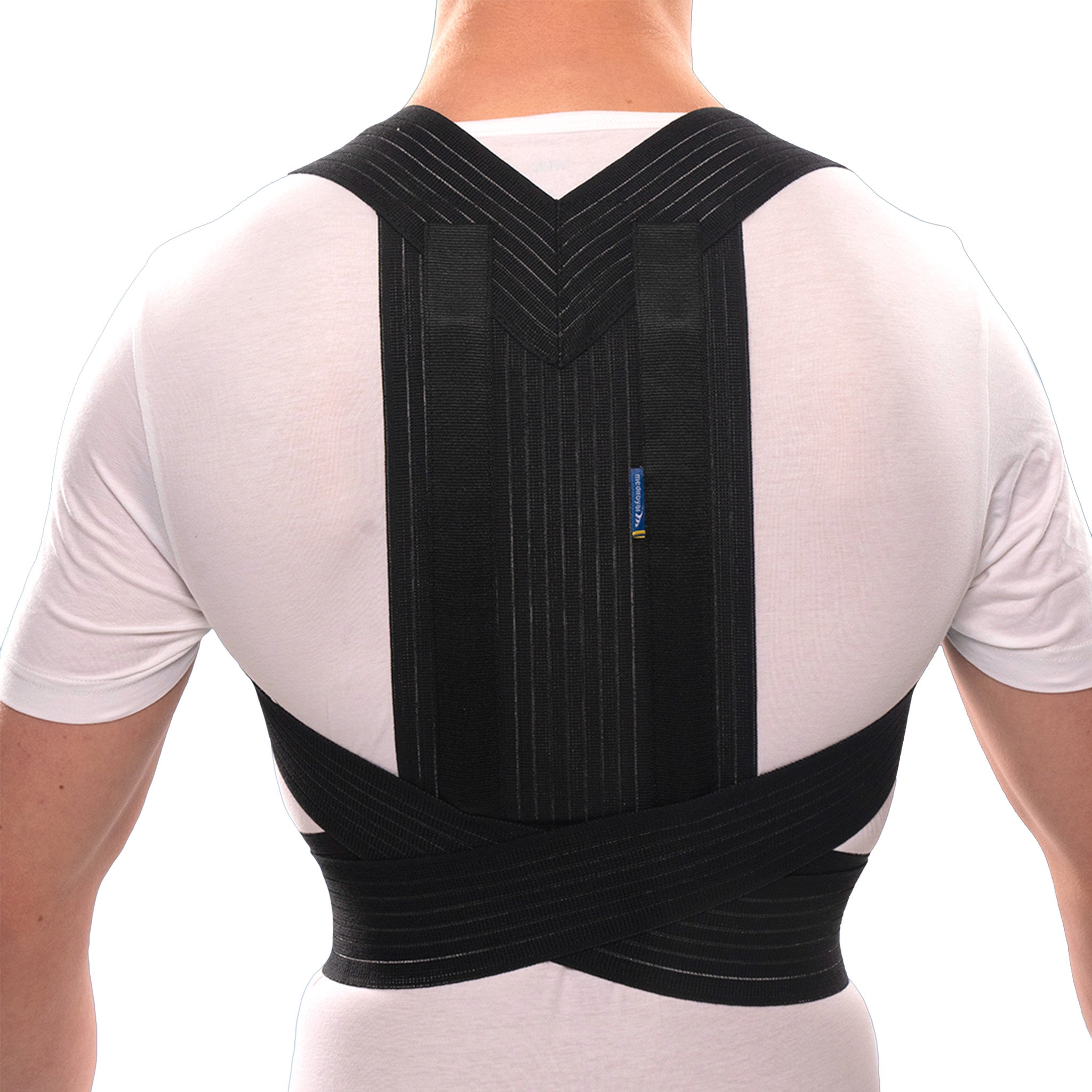 Stabilizing posture vest black