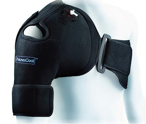 Cooling bandage NovaCool shoulder for pain relief and reduced swelling