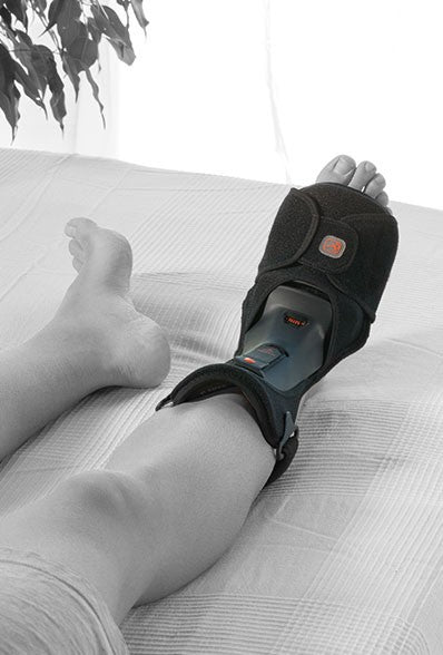 Night splint for heel spurs, plantar fasciitis and general heel pain