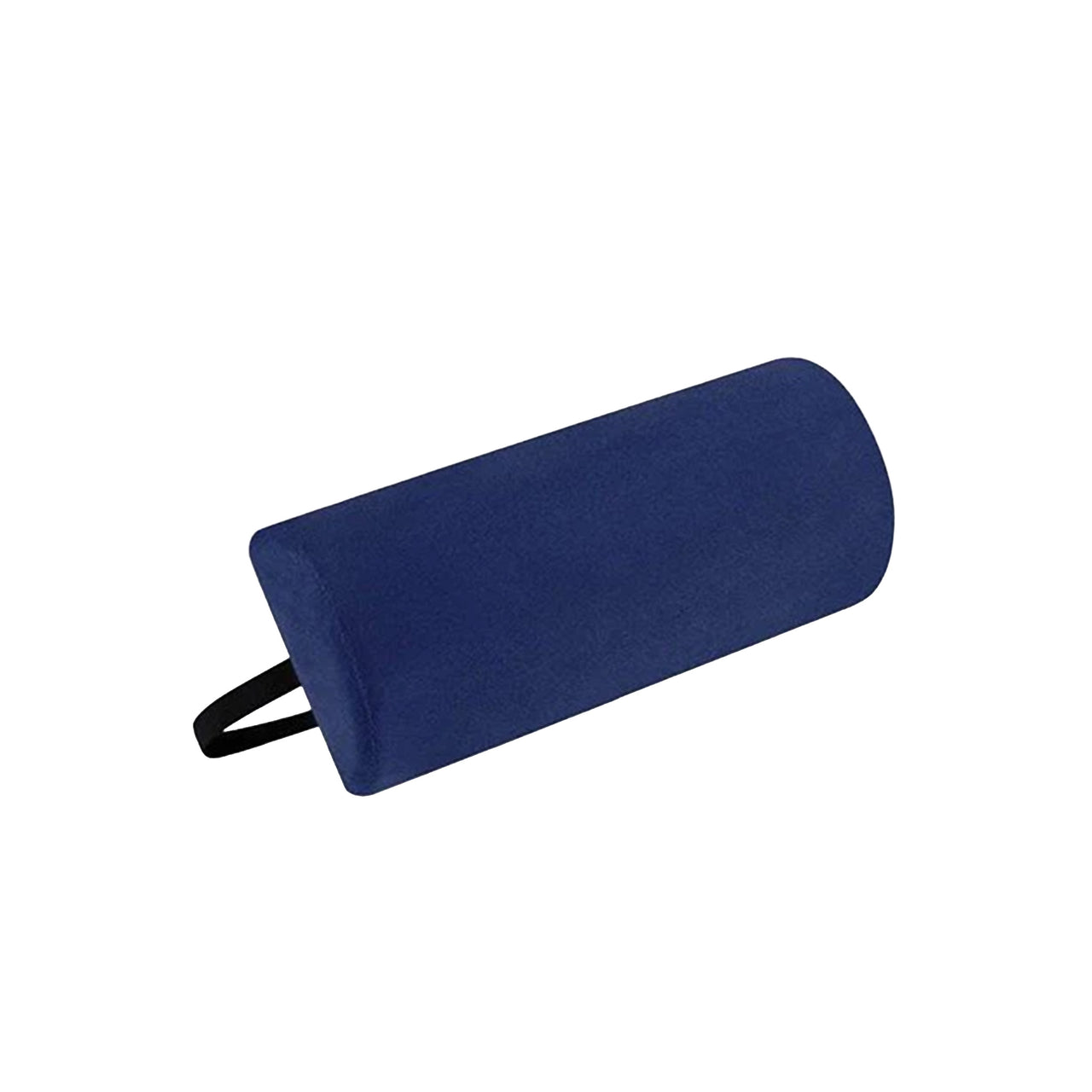 Lumbar pillow half roll with memory foam