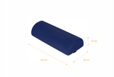 Lumbar pillow half roll with memory foam
