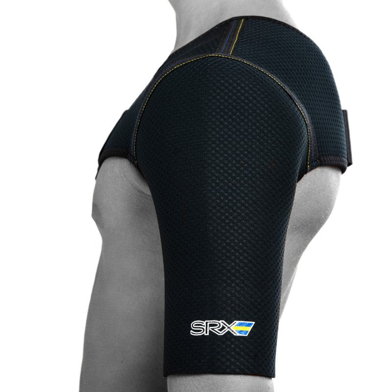 Shoulder protection SRX for warmth and stabilization for sore shoulders