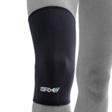 SRX knee pads for stability and warmth during training