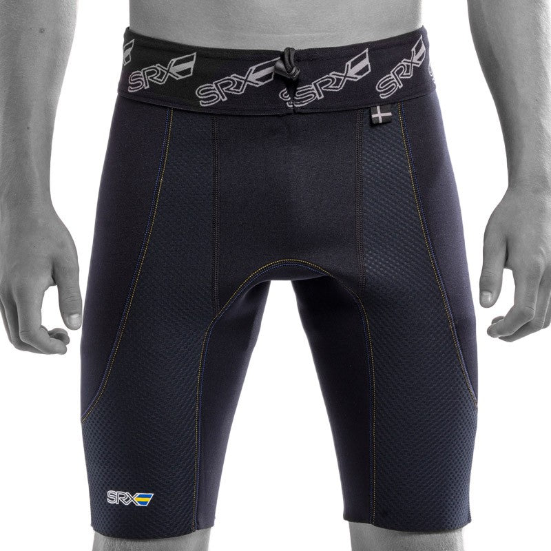 SRX compression pants for warmth and support for groins and thighs