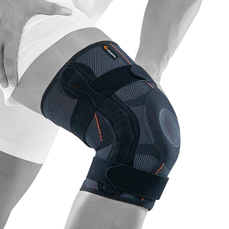 Knee protector TheraGo with splints for an unstable knee joint