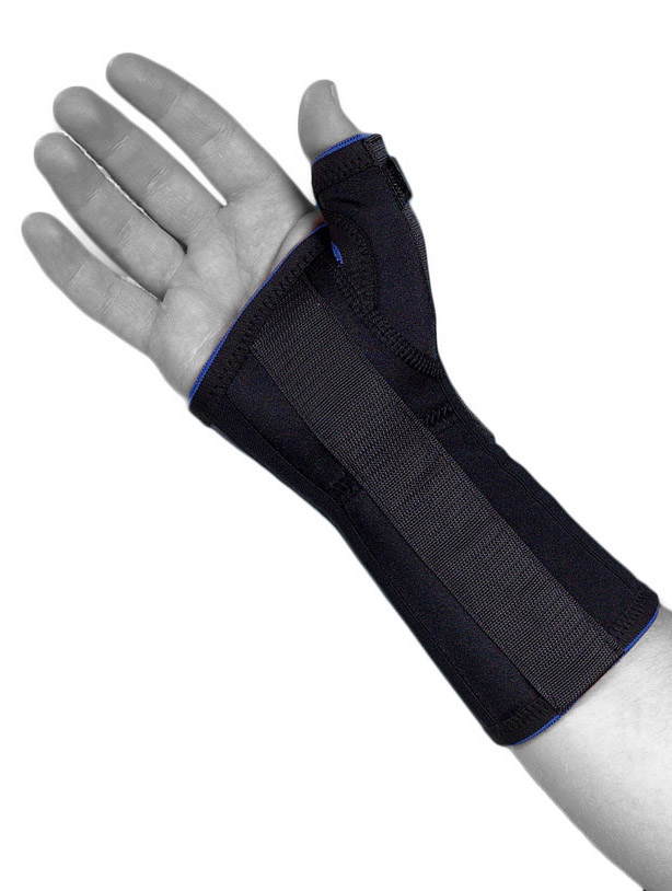 Håndledsbandage med skinne CTS