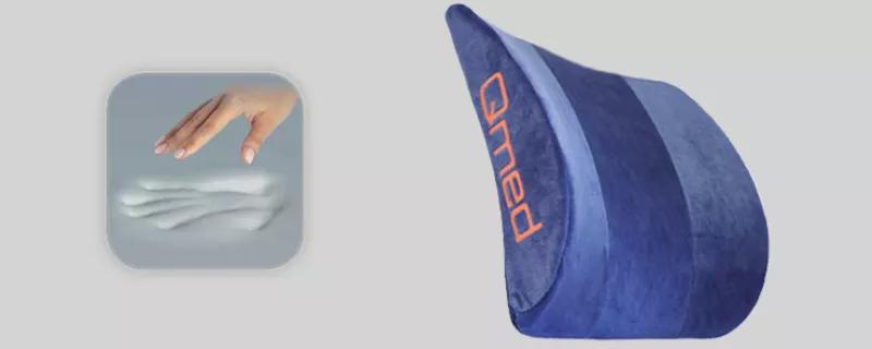 Anatomisk lændestøtte i memory foam Anatomisk lændestøtte i memory foam