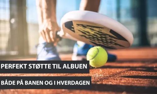 Støtte til albuen