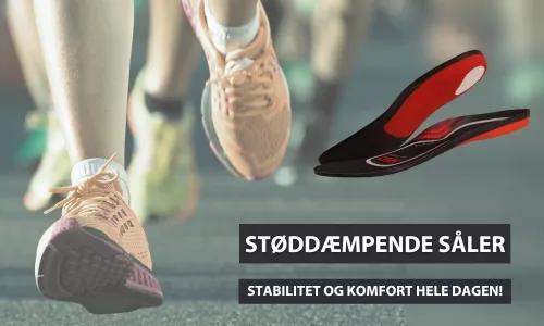 Støddæmpende såler