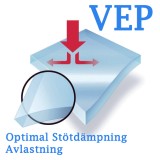 Støddæmpende Multikile for effektiv lindring af hælsmerter.